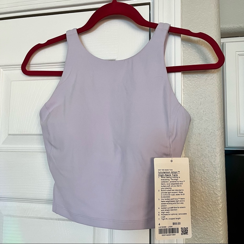 Lululemon Align High Neck Tank Top